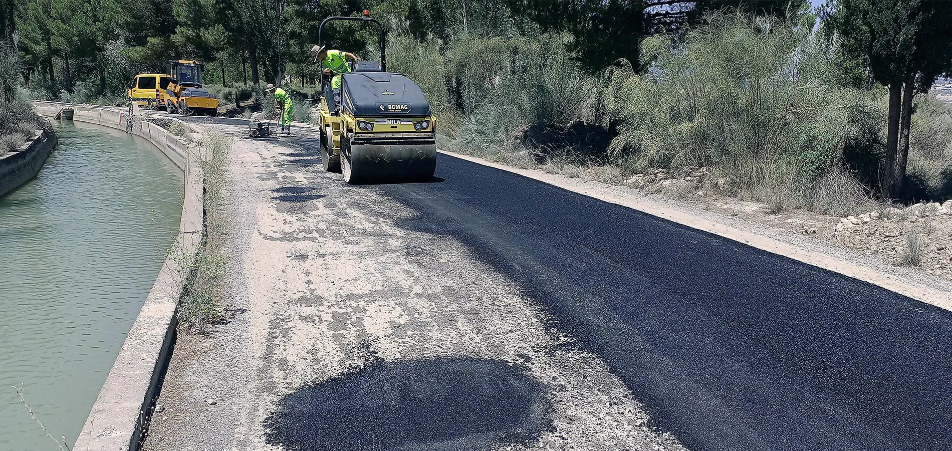 Conservación de vías de servicio de Granada