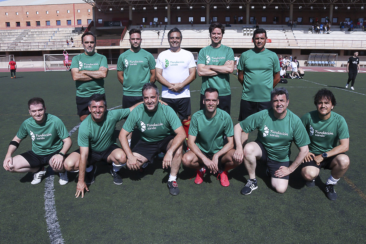 La Fundación Sando colabora en el Torneo Futbol 7 solidario que organiza el Hospital Regional Universitario de Málaga y el IBIMA.