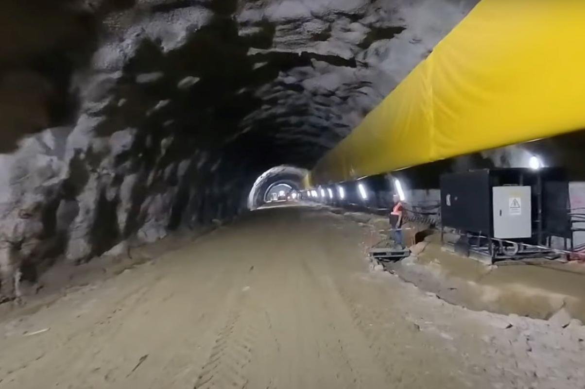 Sando Construcción emplea el método austriaco para construir el Túnel de Rante