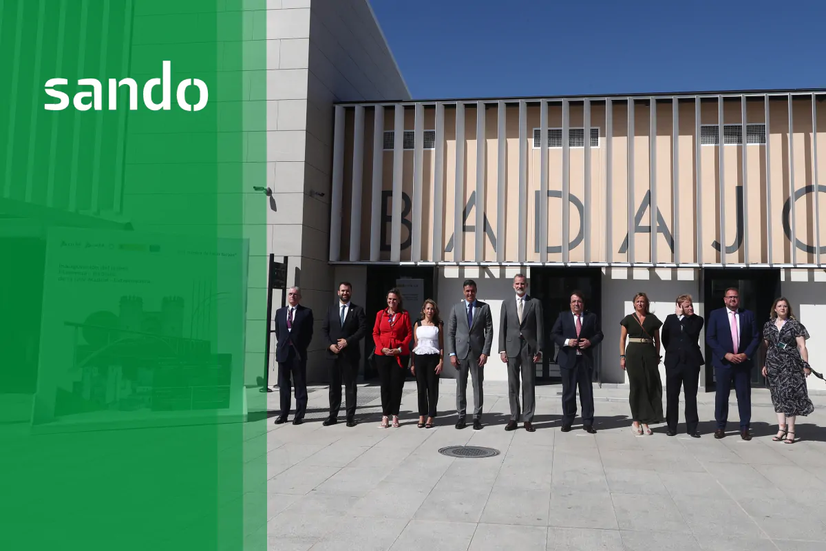 El túnel de Santa Marina, el de mayor longitud de la Línea de Alta Velocidad Madrid-Extremadura construido por Sando, ha entrado en servicio.