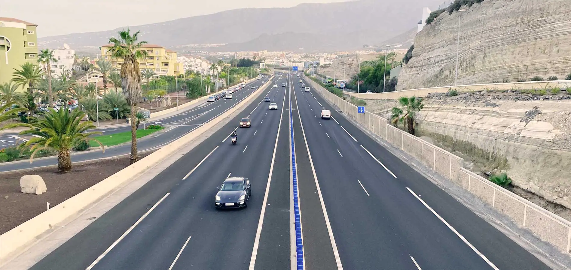 Rehabilitación del firme de la carretera de interés TF-1 Tenerife