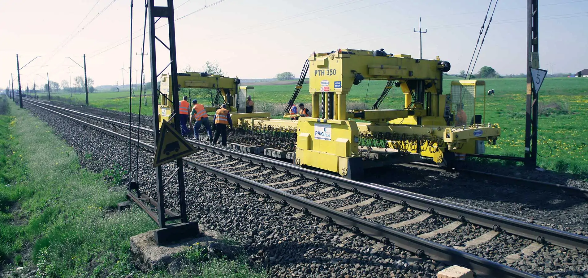 Revitalización de la línea ferroviaria PKP 131- Polonia