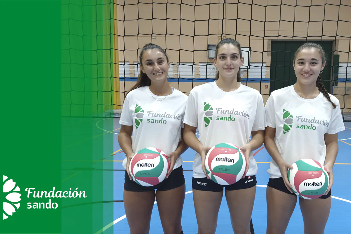 Fundación Sando apoyará al Mairena Voley Club un año más en línea con su compromiso social por el deporte femenino.