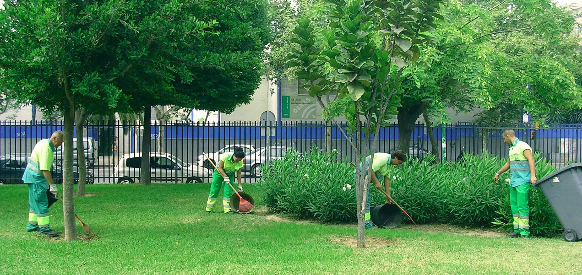 Zonas verdes de la ciudad de Málaga