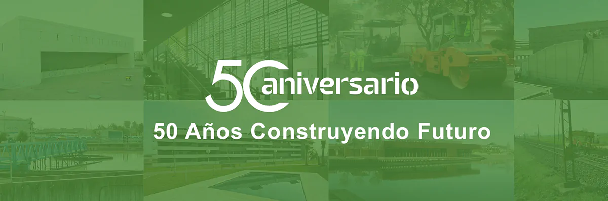 Con motivo del aniversario de nuestros 50 años, hemos desarrollado un vídeo con algunos de los principales proyectos ejecutados.