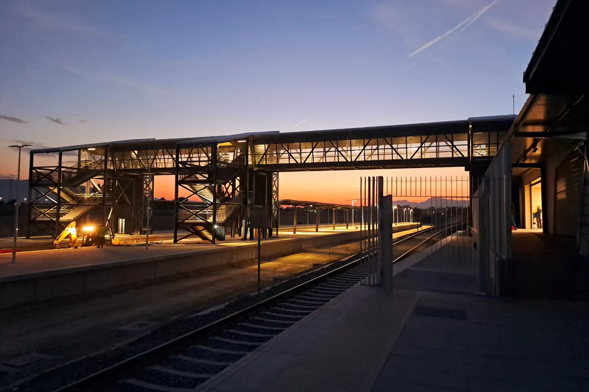 Sando Construcción ha concluido para Adif Alta Velocidad la construcción del tramo de plataforma Nonduermas-Sangonera dentro de la nueva Línea de Alta Velocidad Murcia-Almería.